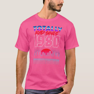 Total abgefahren seit 1980 Jahren Retro 80er Vinta T-Shirt