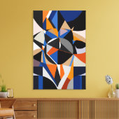 Total Abstraction Leinwanddruck (Insitu (Wohnzimmer))