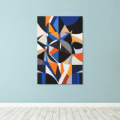 Total Abstraction Leinwanddruck (Insitu (Holzboden))