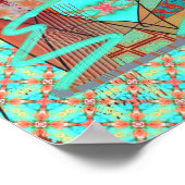 total Abstrakt Poster (Ecke)