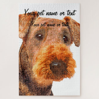 Total Adorable, Airedale Terrier Dog Puzzle