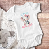 Total Adorable Baby Elephant Baby Strampler