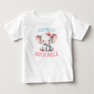 Total Adorable Baby Elephant T - Shirt