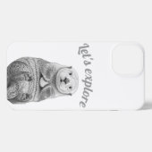 Total Adorbs Sea Otter Phone Case iPhone Hülle (Rückseite (Horizontal))