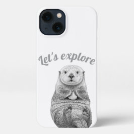 Total Adorbs Sea Otter Phone Case iPhone 13 Hülle