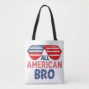 Total amerikanischer Bruder  Tasche