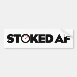 Total aufgedreht autoaufkleber