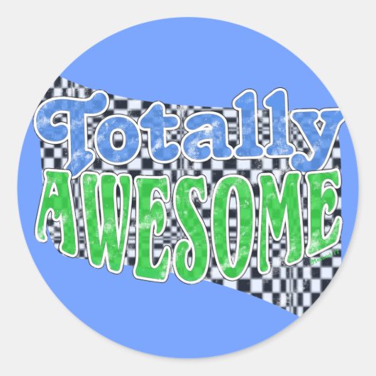 Total Awesome Aufkleber (Vorderseite)