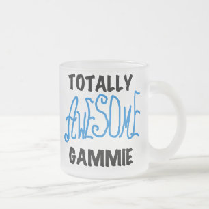 Total Awesome Oma blaue T-Shirts und Geschenke Mattglastasse