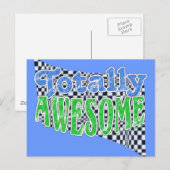 Total Awesome Postkarte (Vorne/Hinten)