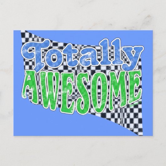 Total Awesome Postkarte (Vorderseite)
