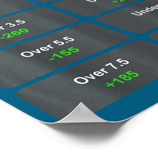 Total Beers Drank Today  Poster (Ecke)