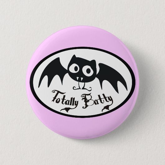 Total bekloppt button (Vorderseite)