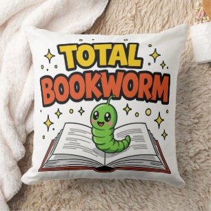 Total Bookworm Kissen