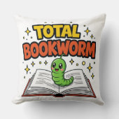 Total Bookworm Kissen (Vorderseite)