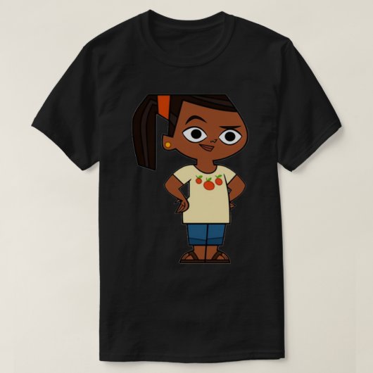 Total DramaRama Leshawna  T-Shirt (Design vorne)