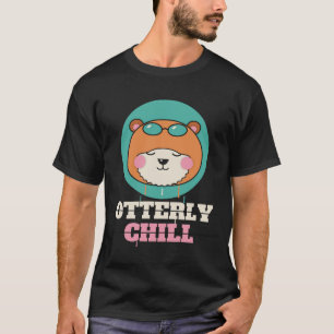 Total entspannter süßer Otter mit Sonnenbrille Str T-Shirt