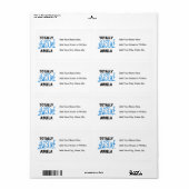 Total fantastische Abuela blaue T-Shirts und (Vorne)