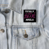 Total fantastische Abuela rosa T - Shirts und Button (Beispiel)