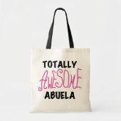 Total fantastische Abuela rosa T-Shirts und Gesche Tragetasche (Vorne)