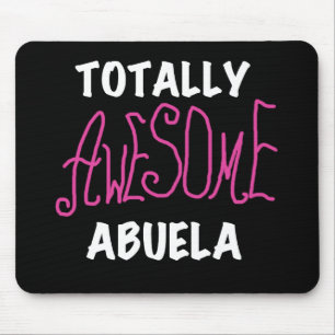 Total fantastische Abuela rosa T - Shirts und Mousepad