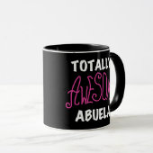 Total fantastische Abuela rosa T - Shirts und Tasse (VorderseiteRechts)