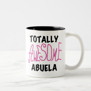 Total fantastische Abuela rosa T-Shirts und Zweifarbige Tasse