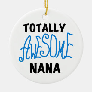 Total fantastische blaue T - Shirts und Geschenke Keramik Ornament