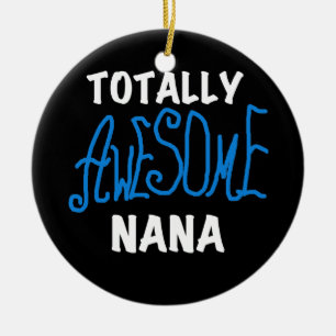 Total fantastische blaue T - Shirts und Geschenke Keramikornament