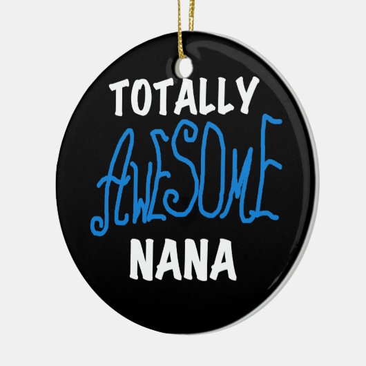 Total fantastische blaue T - Shirts und Geschenke Keramikornament (Links)