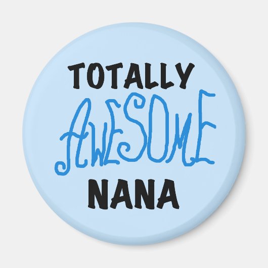 Total fantastische blaue T - Shirts und Geschenke Magnet (Vorne)