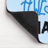 Total fantastische blaue T - Shirts und Geschenke Mousepad (Ecke)