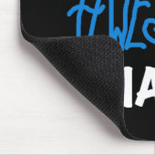 Total fantastische blaue T - Shirts und Geschenke Mousepad (Ecke)