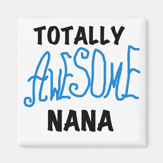 Total fantastische blaue T-Shirts und Geschenke Na Magnet (Vorne)