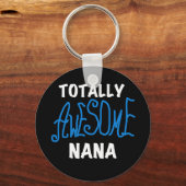 Total fantastische blaue T - Shirts und Geschenke Schlüsselanhänger (Vorderseite)