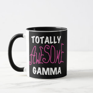 Total fantastische Gamma-Rosa-T-Shirts und Tasse
