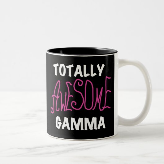 Total fantastische Gamma-Rosa-T-Shirts und Zweifarbige Tasse (Rechts)