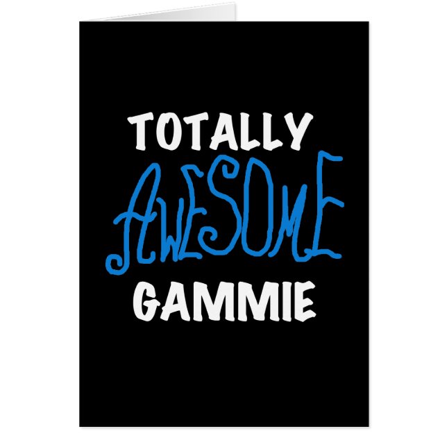 Total fantastische Gammie blaue T - Shirts und (Vorne)