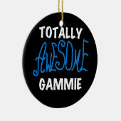 Total fantastische Gammie blaue T - Shirts und Keramikornament (Rechts)