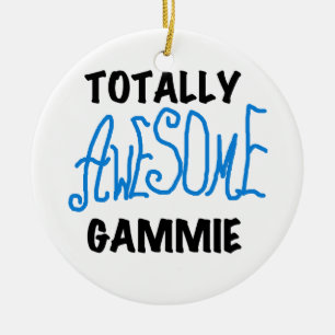 Total fantastische Gammie blaue T-Shirts und Keramikornament