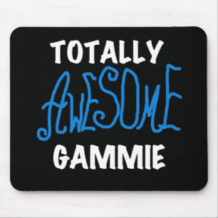 Total fantastische Gammie blaue T - Shirts und Mousepad