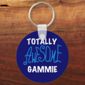 Total fantastische Gammie blaue T - Shirts und Schlüsselanhänger (Vorderseite)