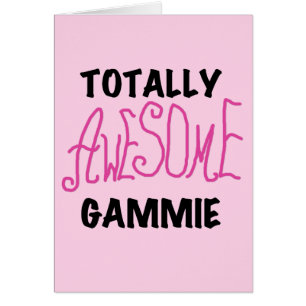 Total fantastische Gammie rosa T - Shirts und