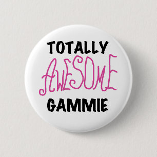 Total fantastische Gammie rosa T - Shirts und Button