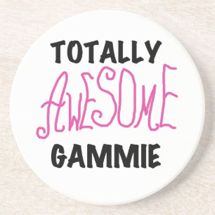 Total fantastische Gammie rosa T-Shirts und Gesche Getränkeuntersetzer