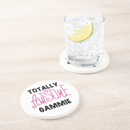 Total fantastische Gammie rosa T-Shirts und Gesche Getränkeuntersetzer (Seite)