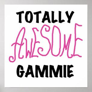 Total fantastische Gammie rosa T - Shirts und Poster