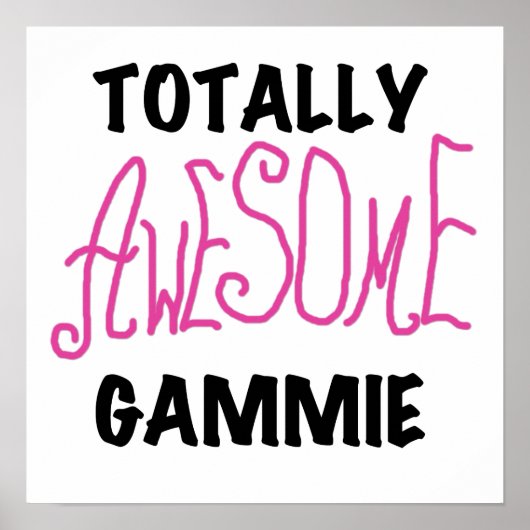 Total fantastische Gammie rosa T - Shirts und Poster (Vorne)