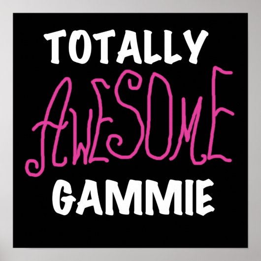 Total fantastische Gammie rosa T - Shirts und Poster (Vorne)
