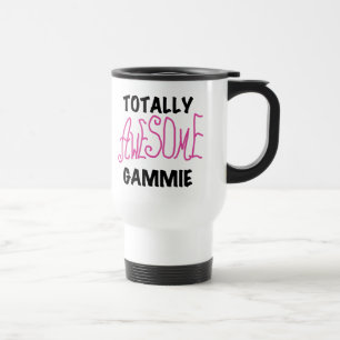 Total fantastische Gammie rosa T - Shirts und Reisebecher